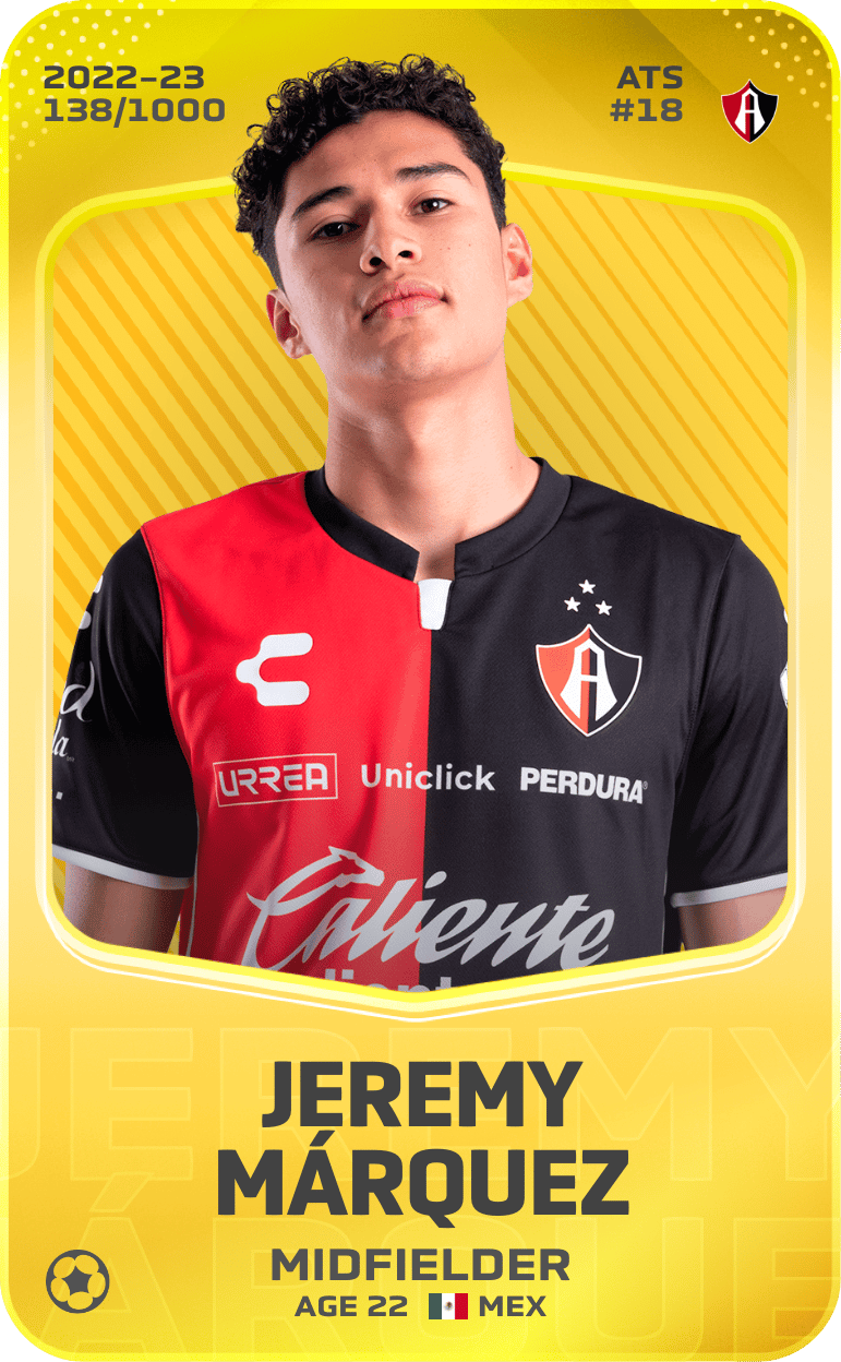 Jeremy Márquez 2022-23 • Limited 138/1000