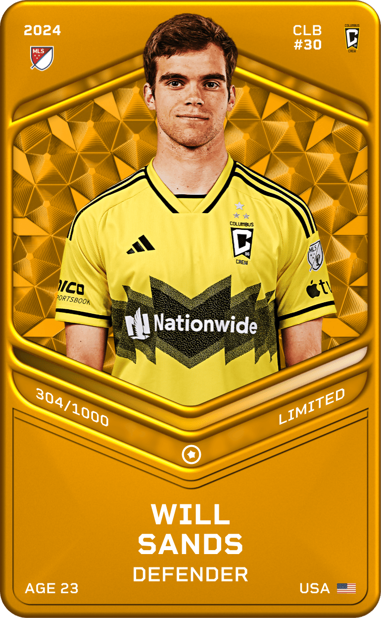 Will Sands 2024-25 • Limited 304/1000