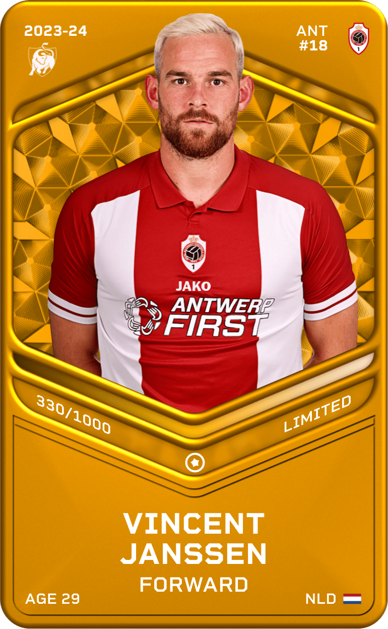 Vincent Janssen 2023-24 • Limited 330/1000