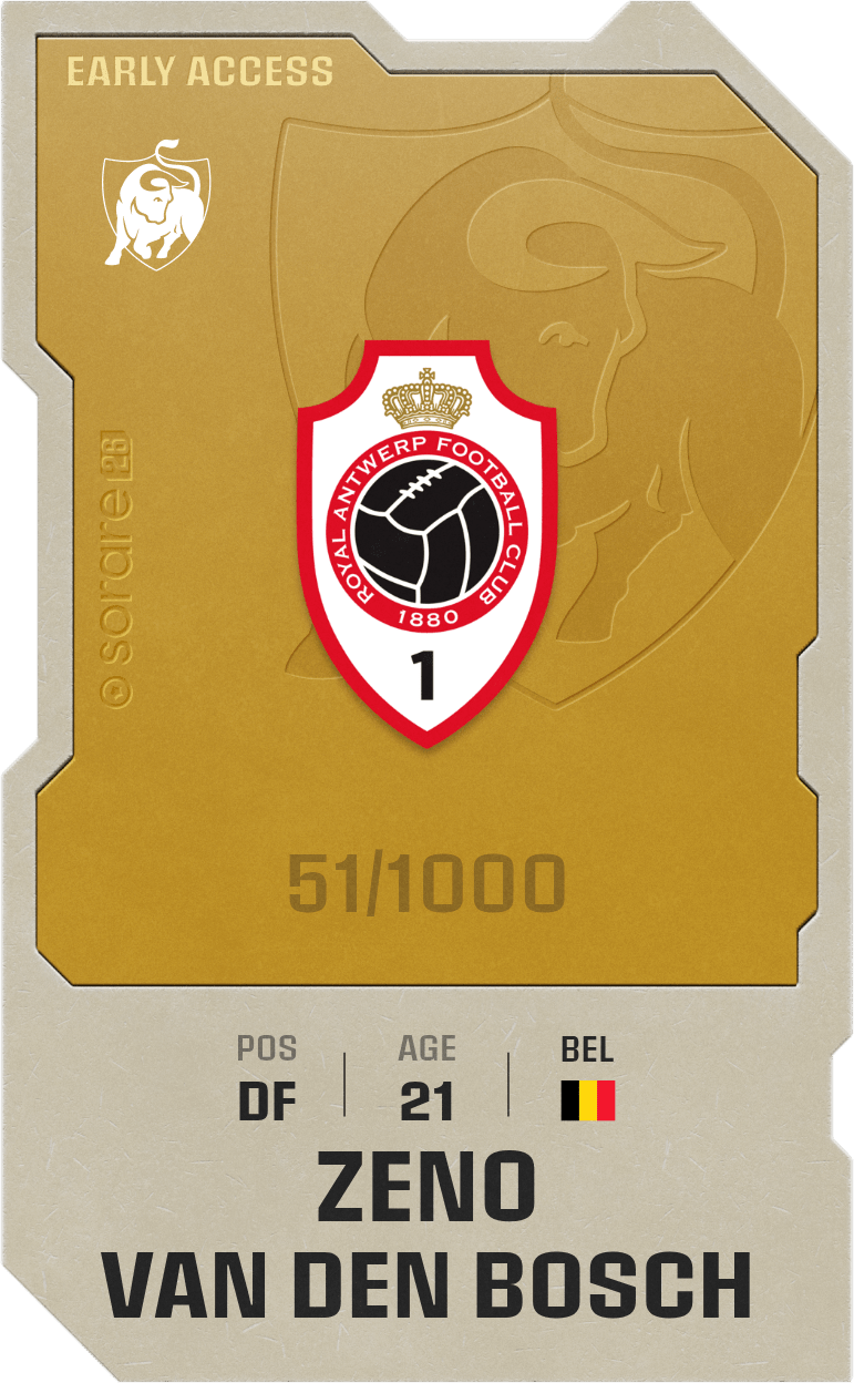 Zeno Van Den Bosch 2025-26 • Limited 51/1000
