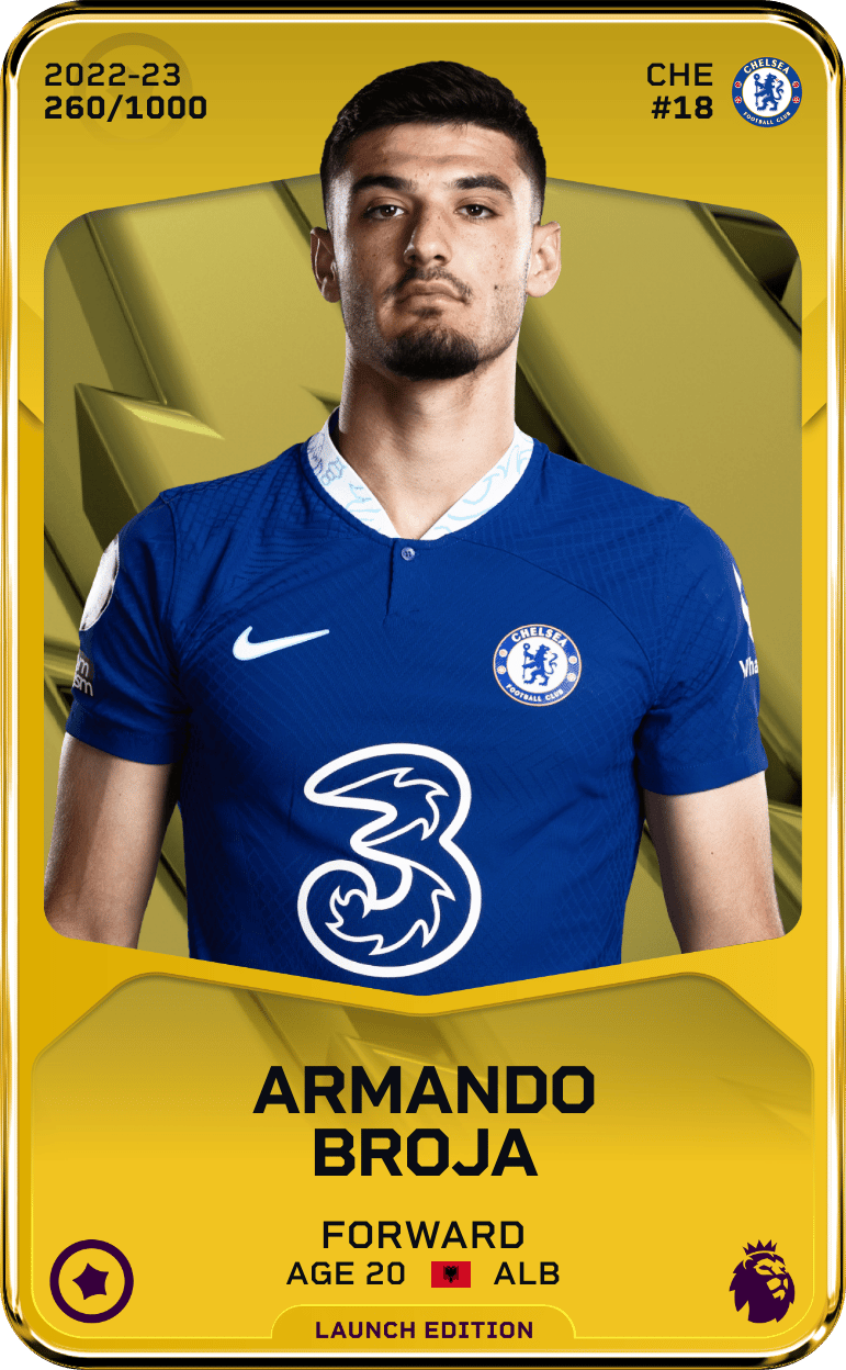 Armando Broja 2022-23 • Limited 260/1000