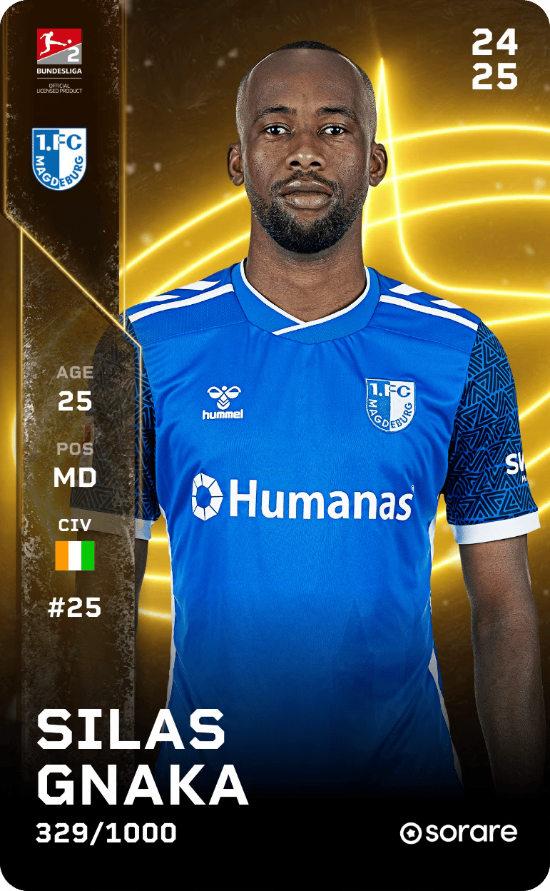 Silas Gnaka 2024-25 • Limited 329/1000