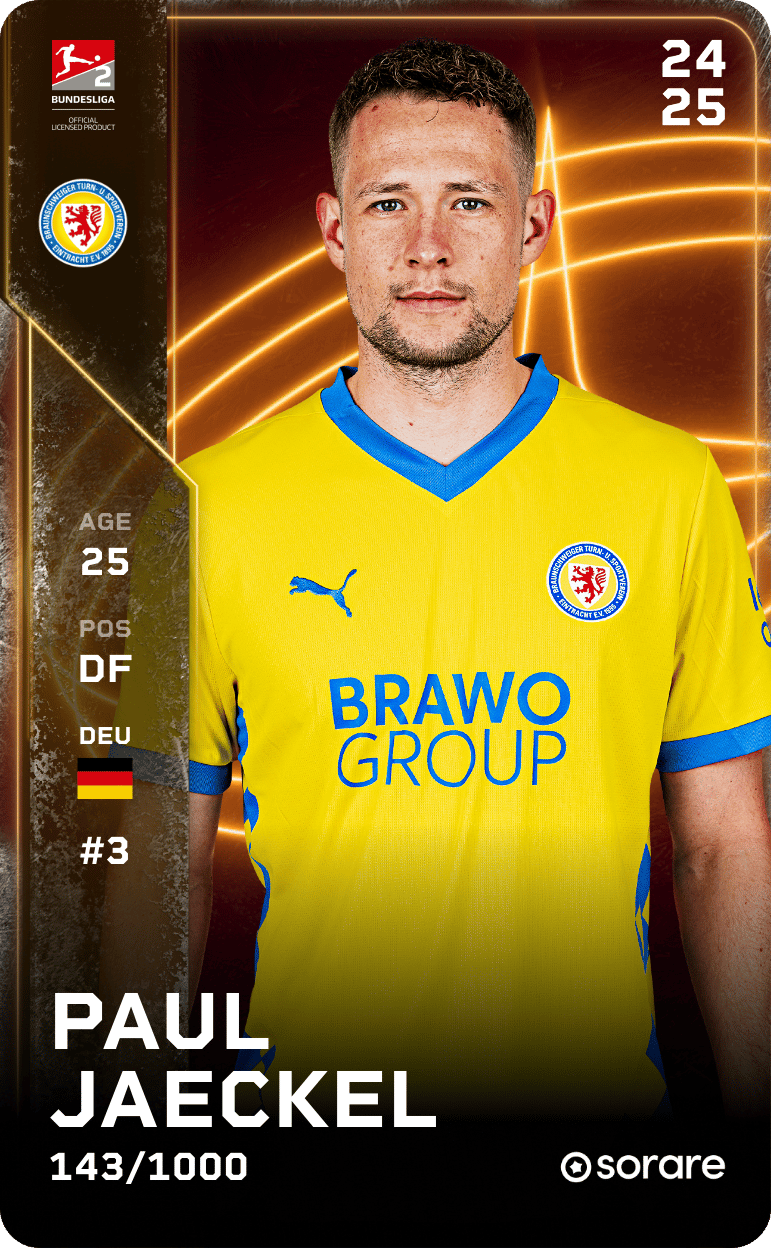 Paul Jaeckel 2024-25 • Limited 143/1000