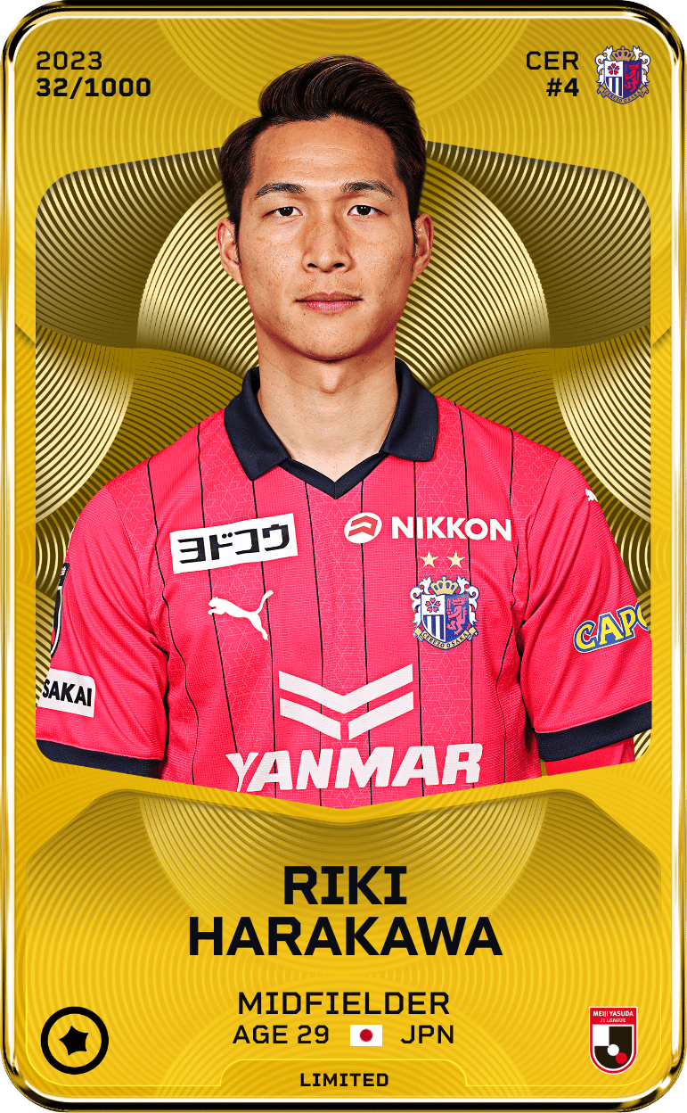 Riki Harakawa 2023-24 • Limited 32/1000