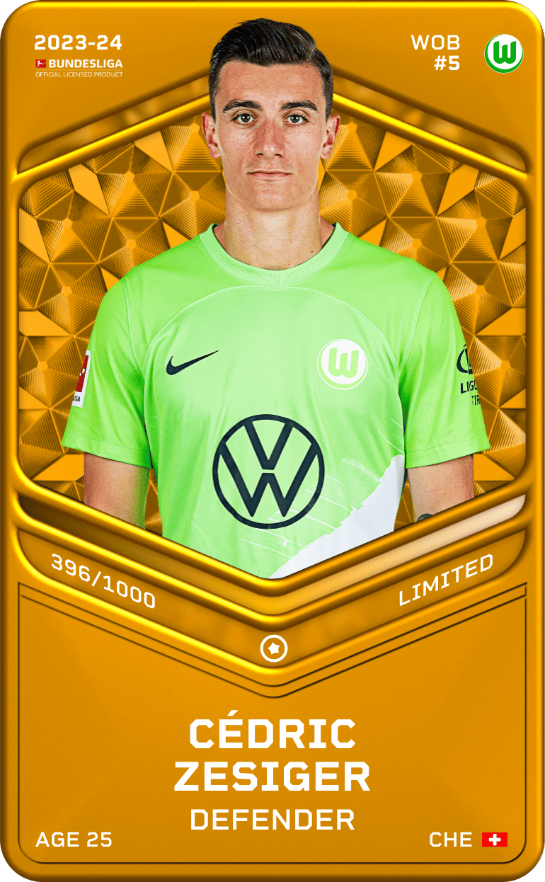Cédric Zesiger 2023-24 • Limited 396/1000
