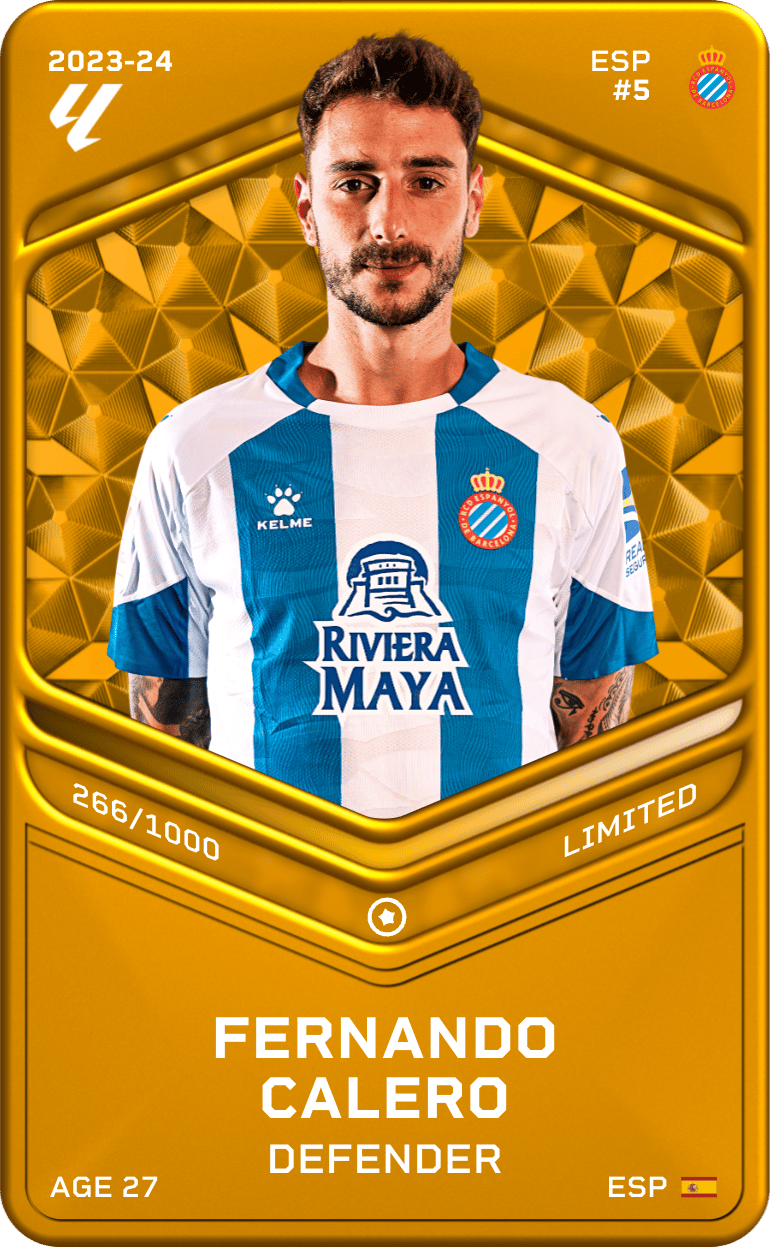 Fernando Calero 2023-24 • Limited 266/1000