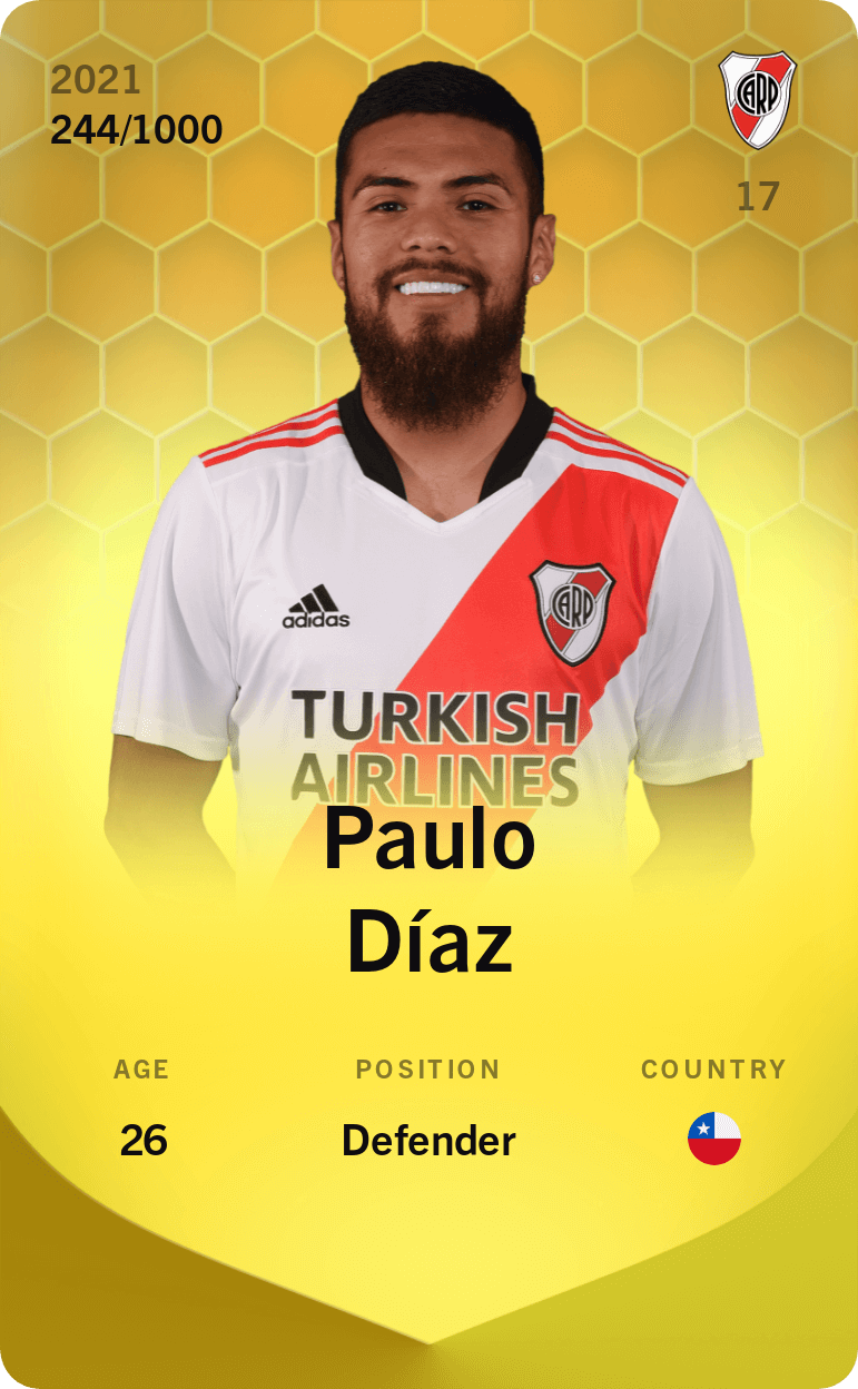 Paulo Díaz 2021-22 • Limited 244/1000