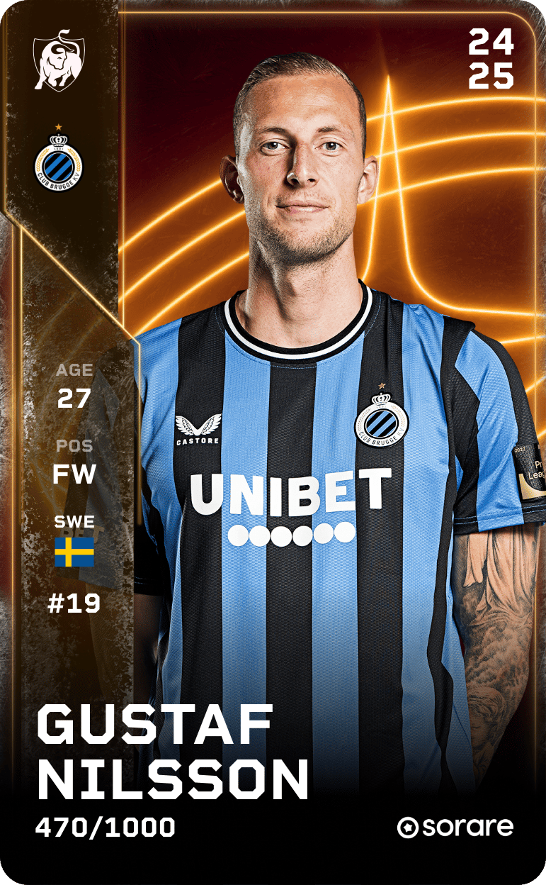 Gustaf Nilsson 2024-25 • Limited 470/1000