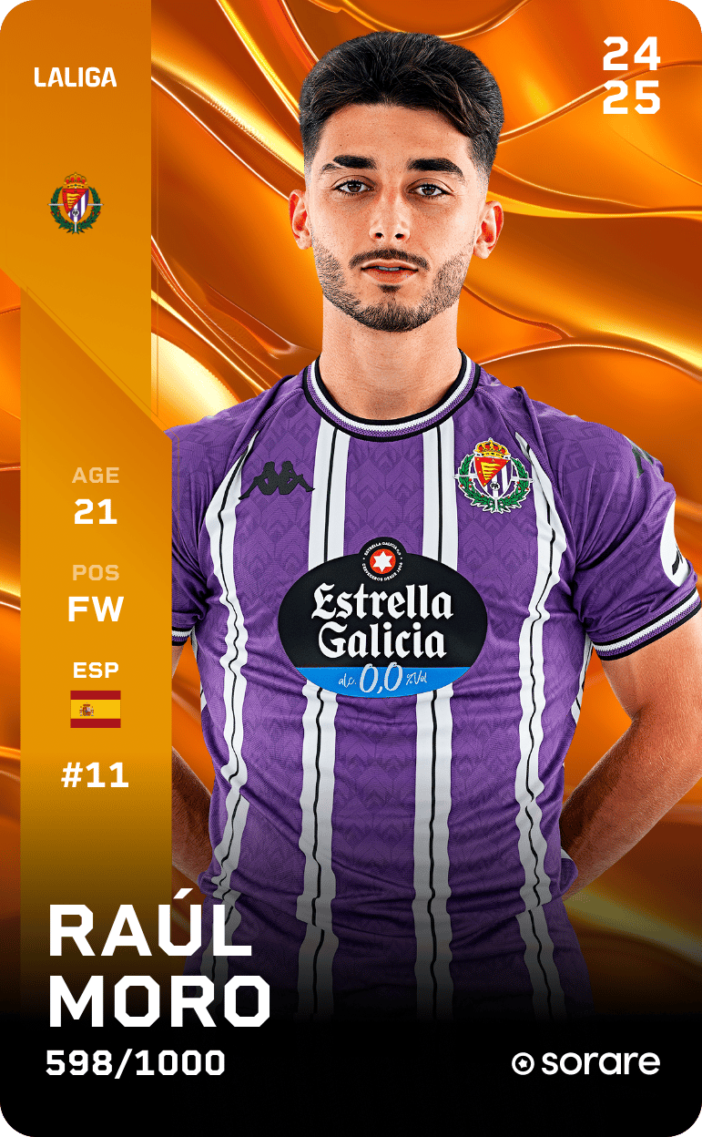 Raúl Moro 2024-25 • Limited 598/1000