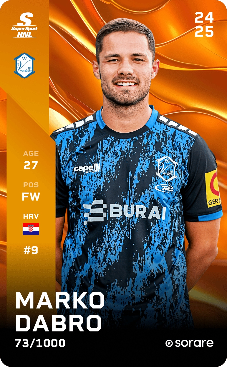 Marko Dabro 2024-25 • Limited 73/1000