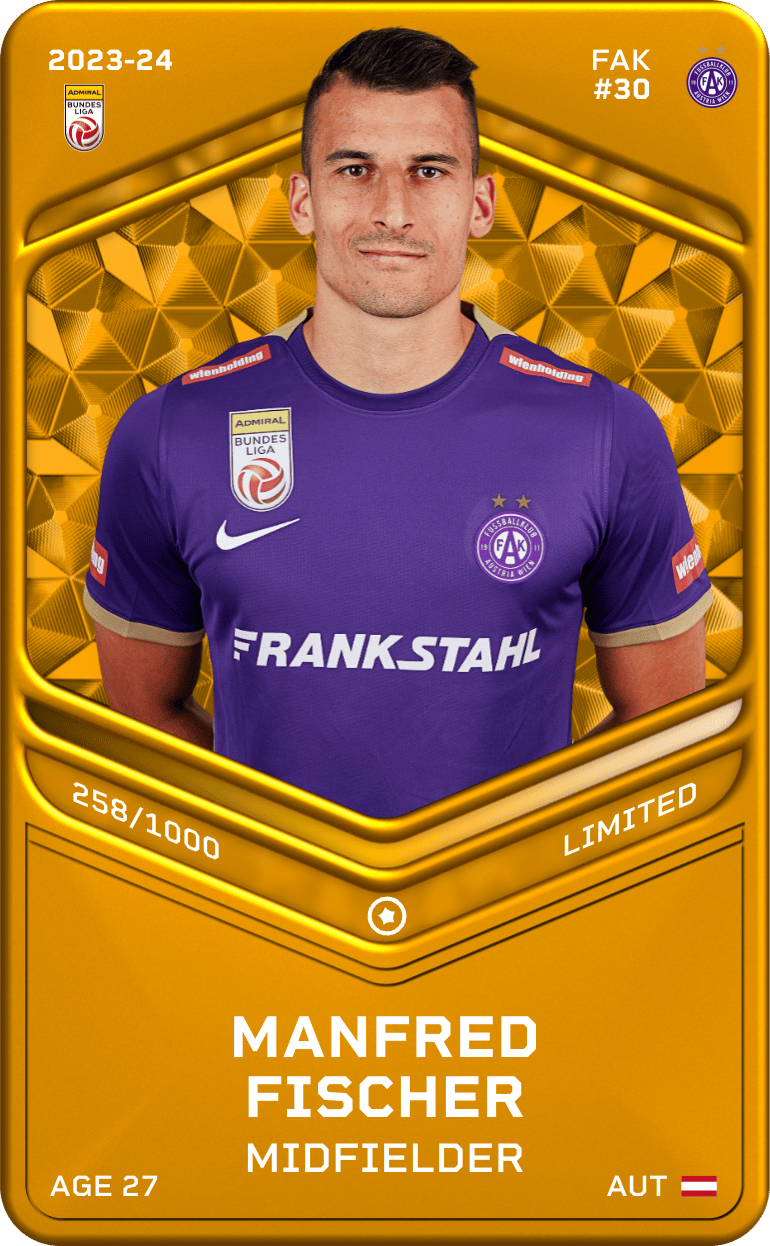 Manfred Fischer 2023-24 • Limited 258/1000
