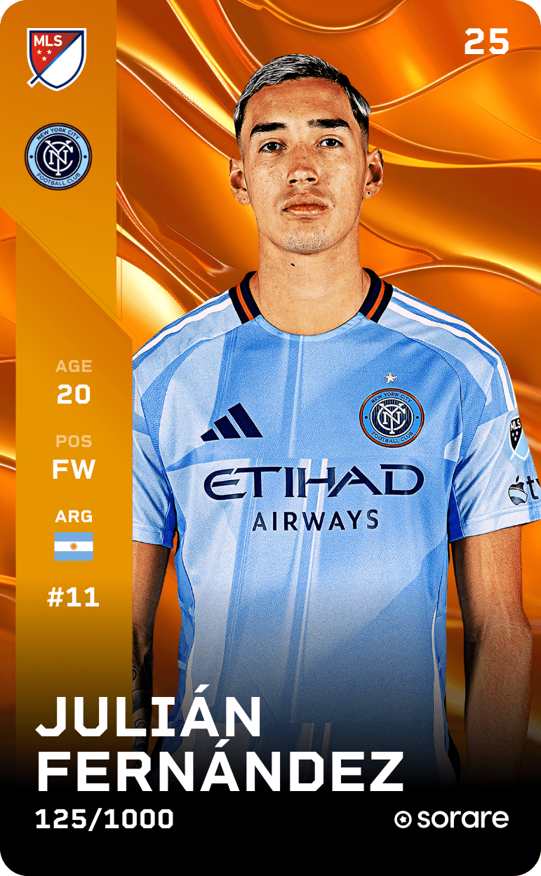 Julián Fernández 2025-26 • Limited 125/1000