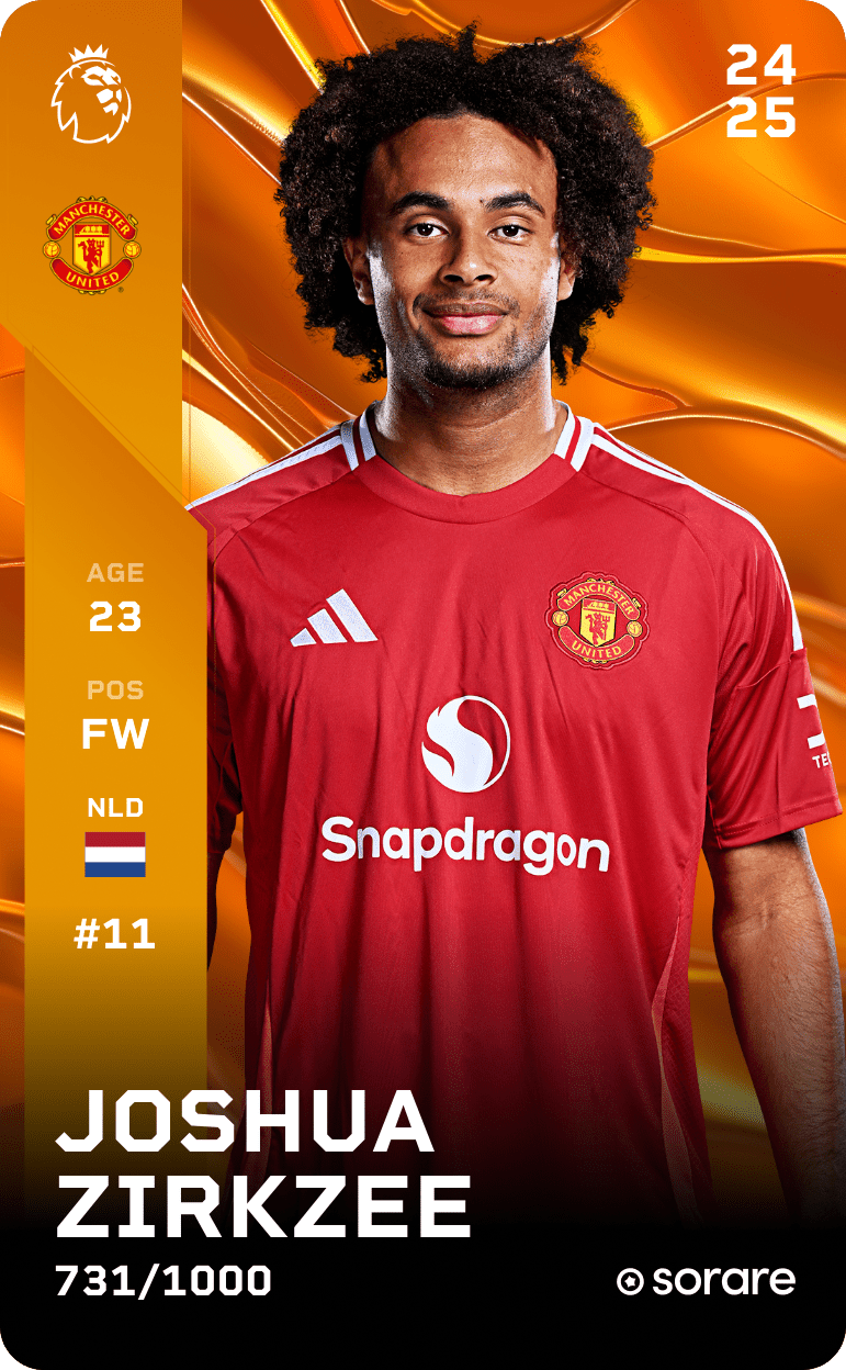 Joshua Zirkzee 2024-25 • Limited 731/1000