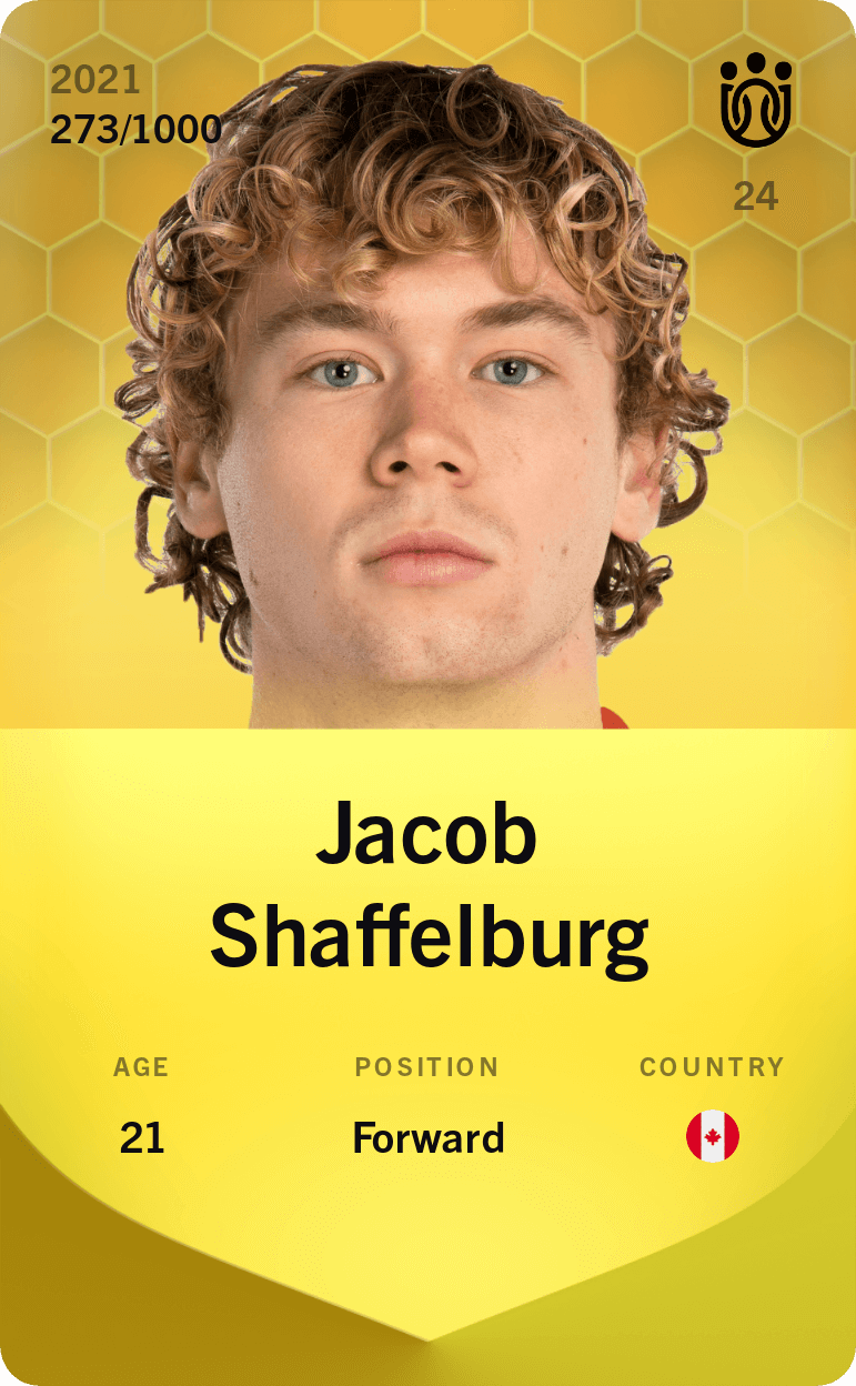 Jacob Shaffelburg 2021-22 • Limited 273/1000
