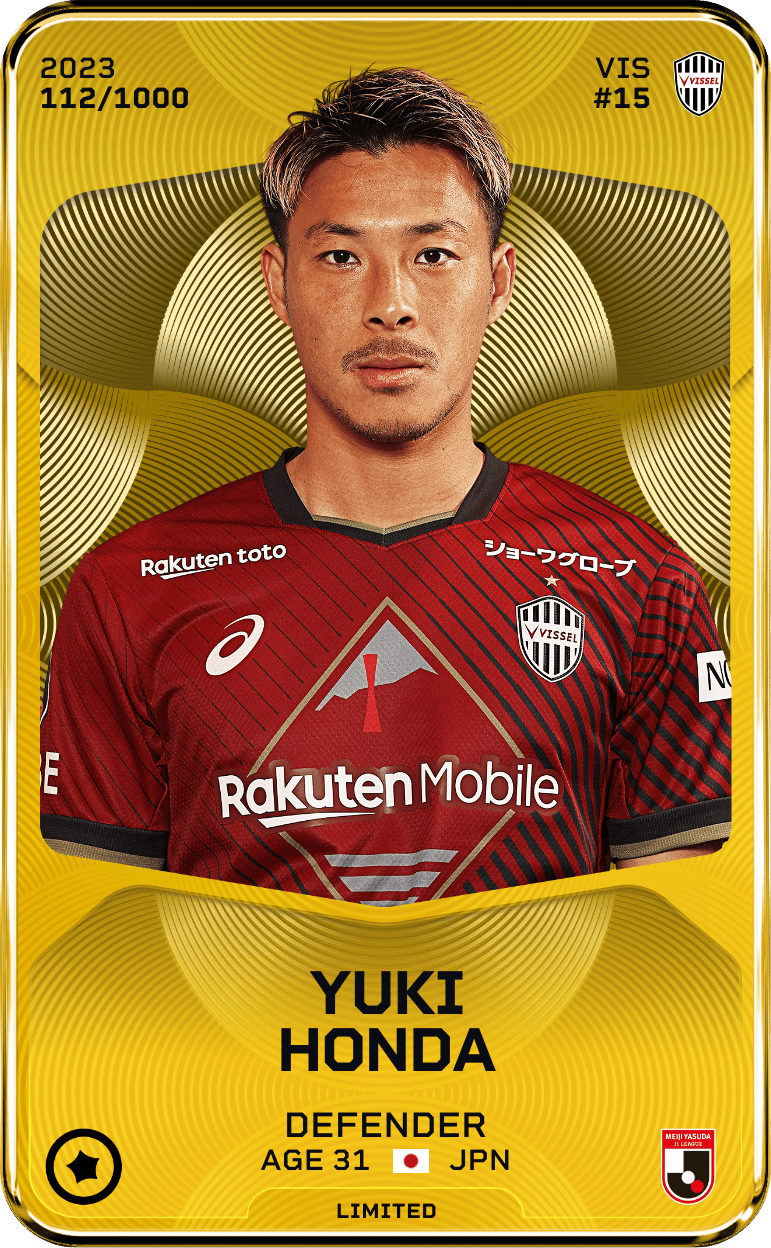 Yuki Honda 2023-24 • Limited 112/1000