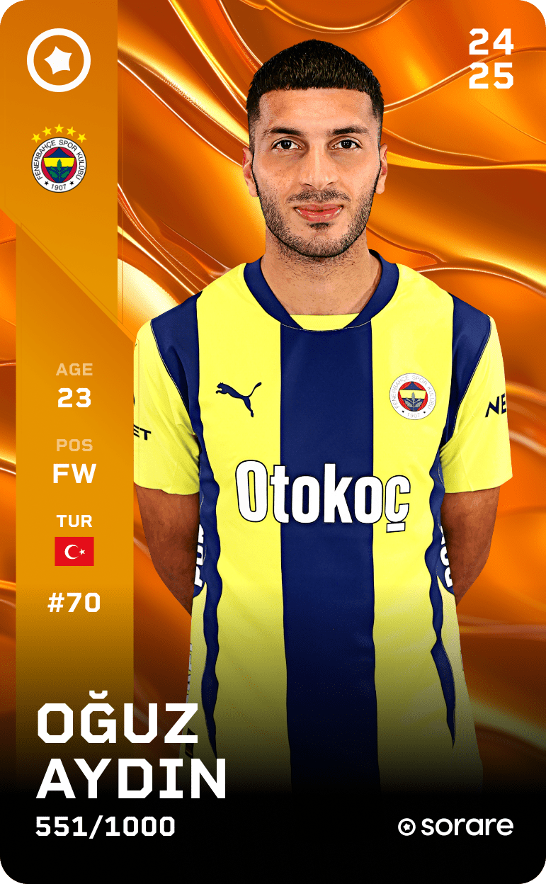 Oğuz Aydın 2024-25 • Limited 551/1000