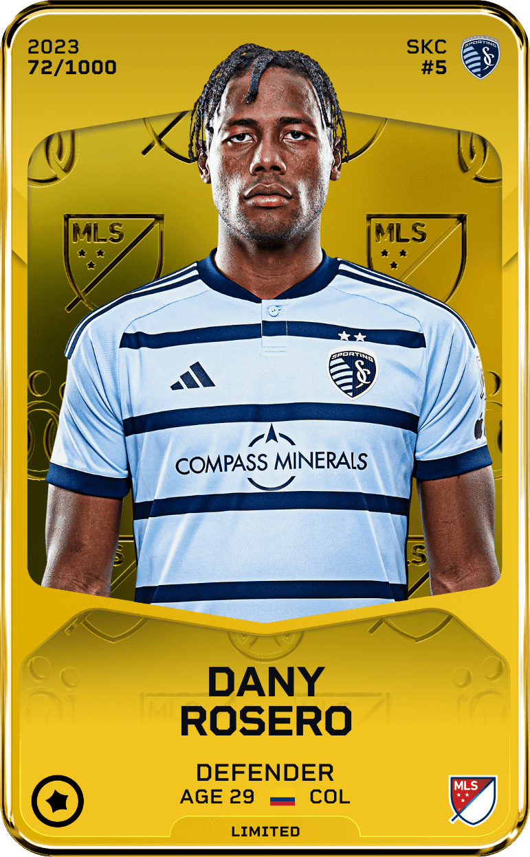 Dany Rosero 2023-24 • Limited 72/1000