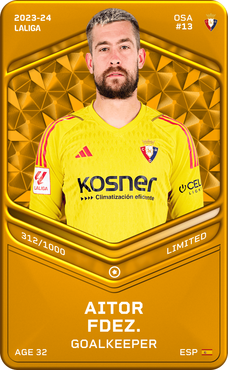 AITOR FDEZ. 2023-24 • Limited 312/1000