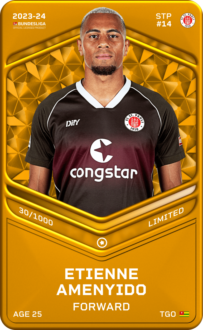 Etienne Amenyido 2023-24 • Limited 30/1000