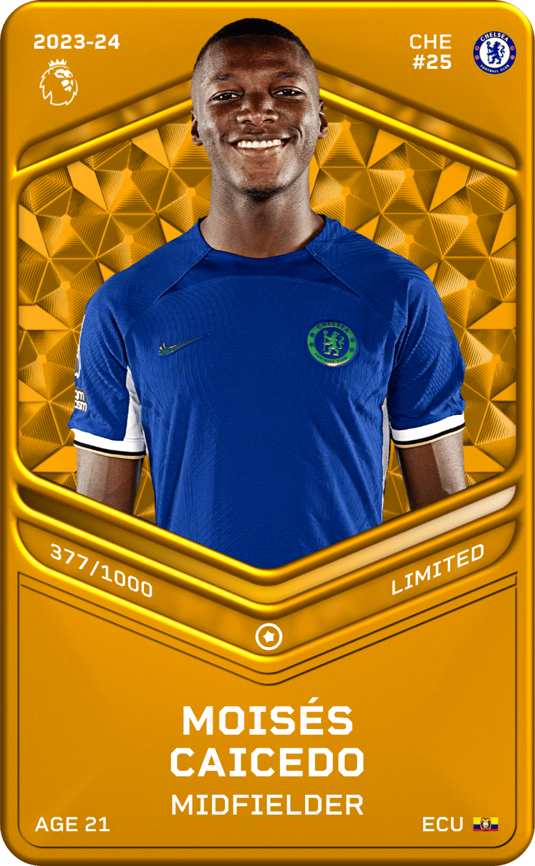 Moisés Caicedo 2023-24 • Limited 377/1000