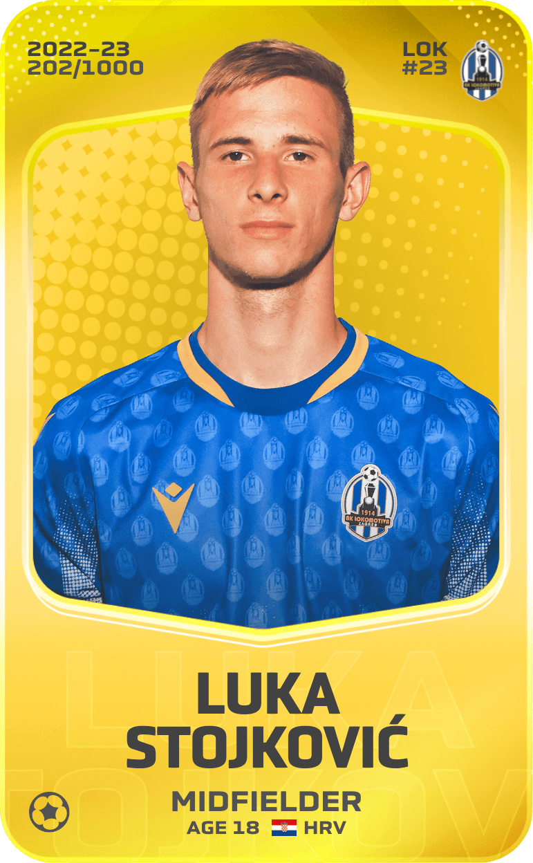 Luka Stojković 2022-23 • Limited 202/1000