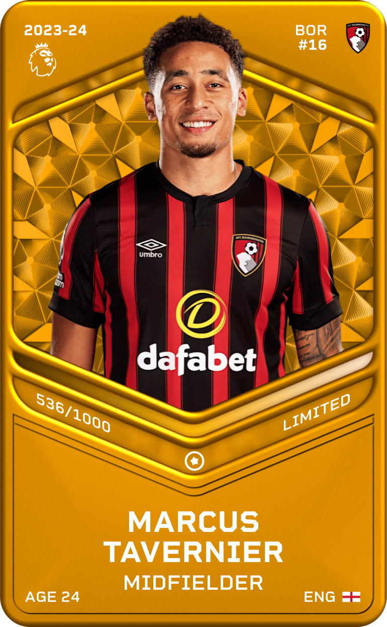 Marcus Tavernier 2023-24 • Limited 536/1000
