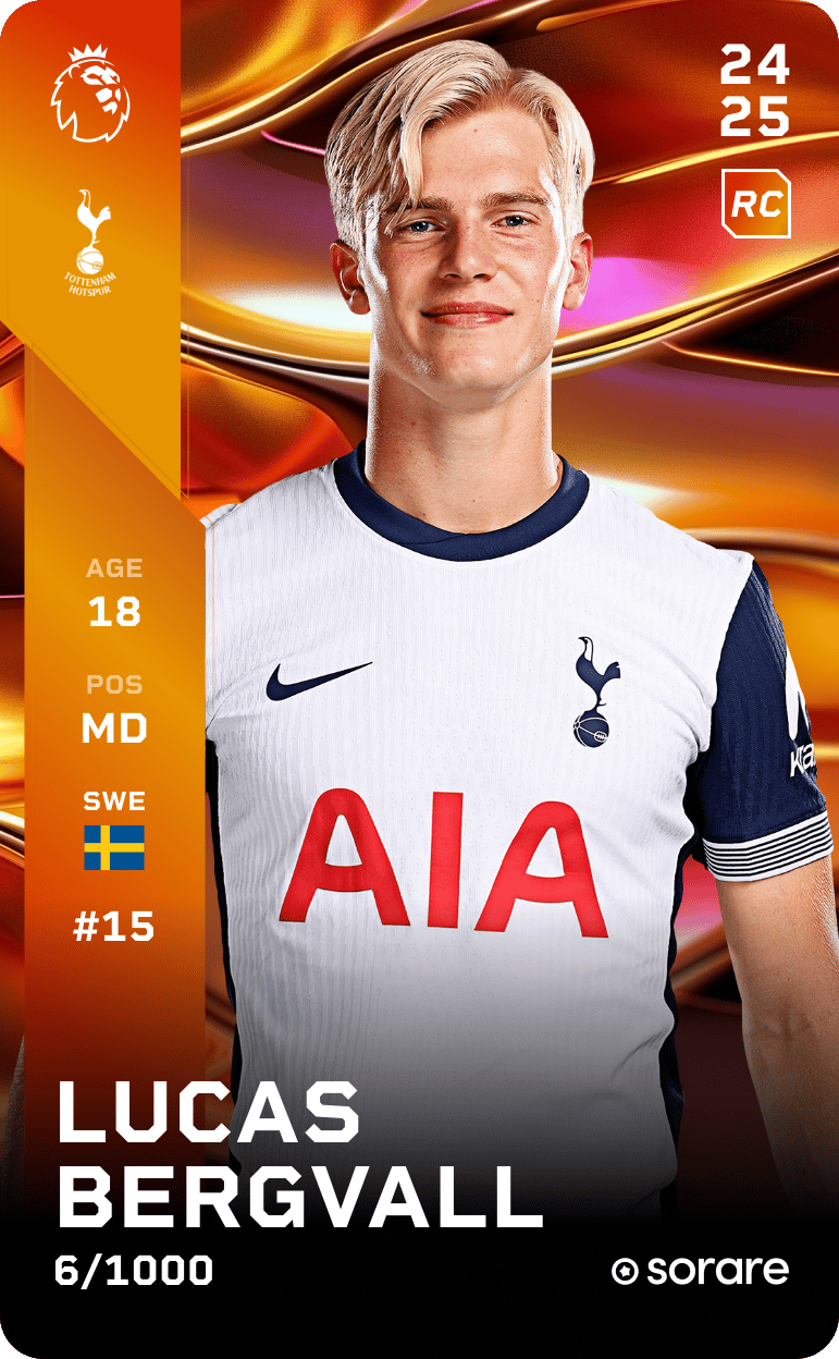 Lucas Bergvall 2024-25 • Limited 6/1000