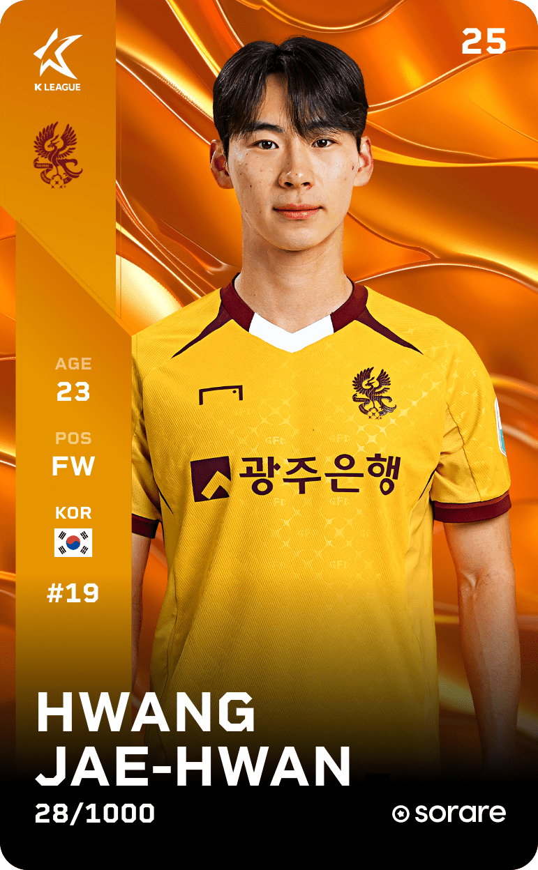 Hwang Jae-Hwan 2025-26 • Limited 28/1000