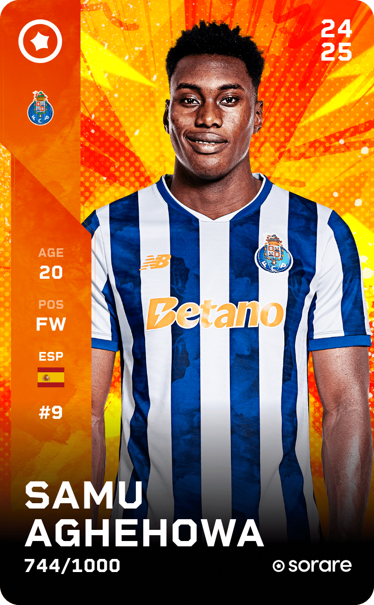 Samu Omorodion 2024-25 • Limited 744/1000