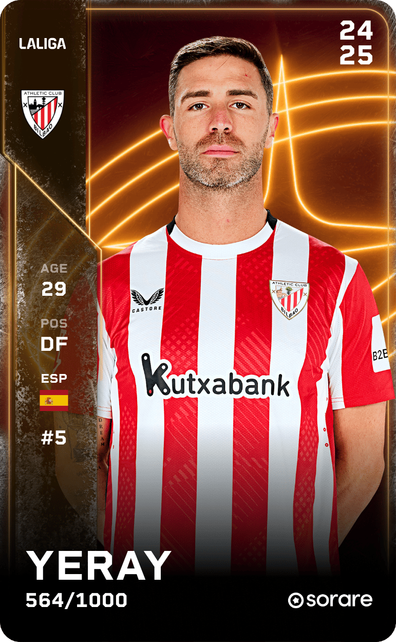 Yeray 2024-25 • Limited 564/1000