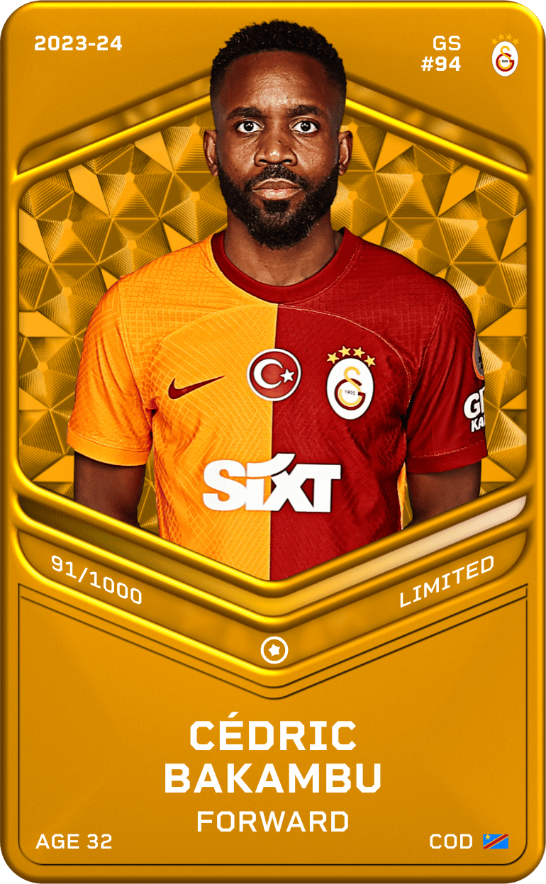 Cédric Bakambu 2023-24 • Limited 91/1000