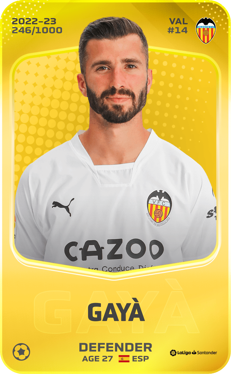 Gayà 2022-23 • Limited 246/1000