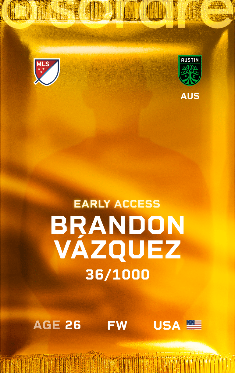 Brandon Vazquez 2025-26 • Limited 36/1000