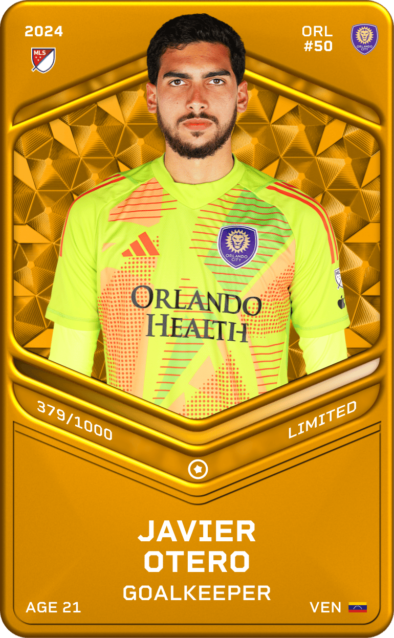 Javier Otero 2024-25 • Limited 379/1000