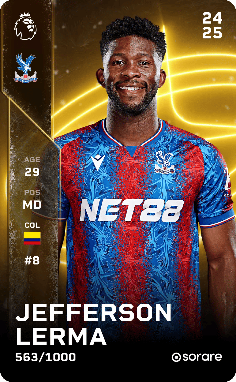Jefferson Lerma 2024-25 • Limited 563/1000