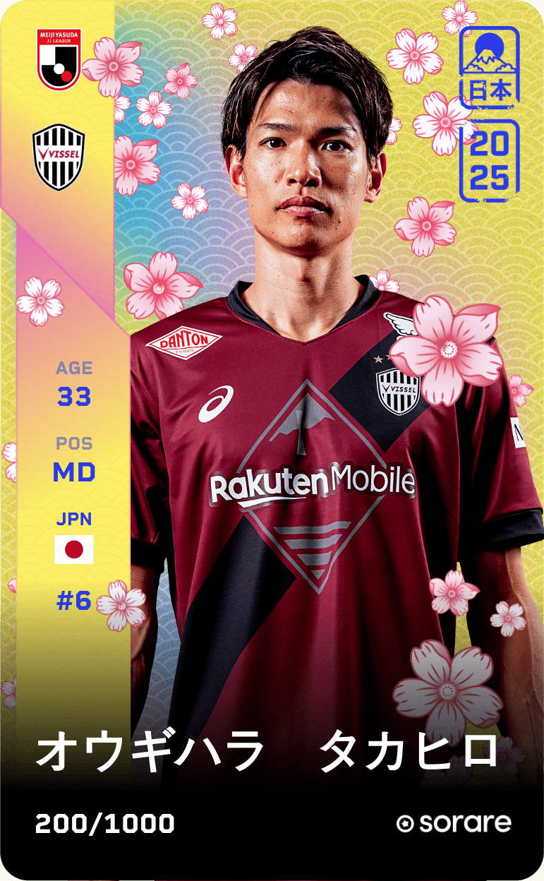 Takahiro Ohgihara 2025-26 • Limited 200/1000