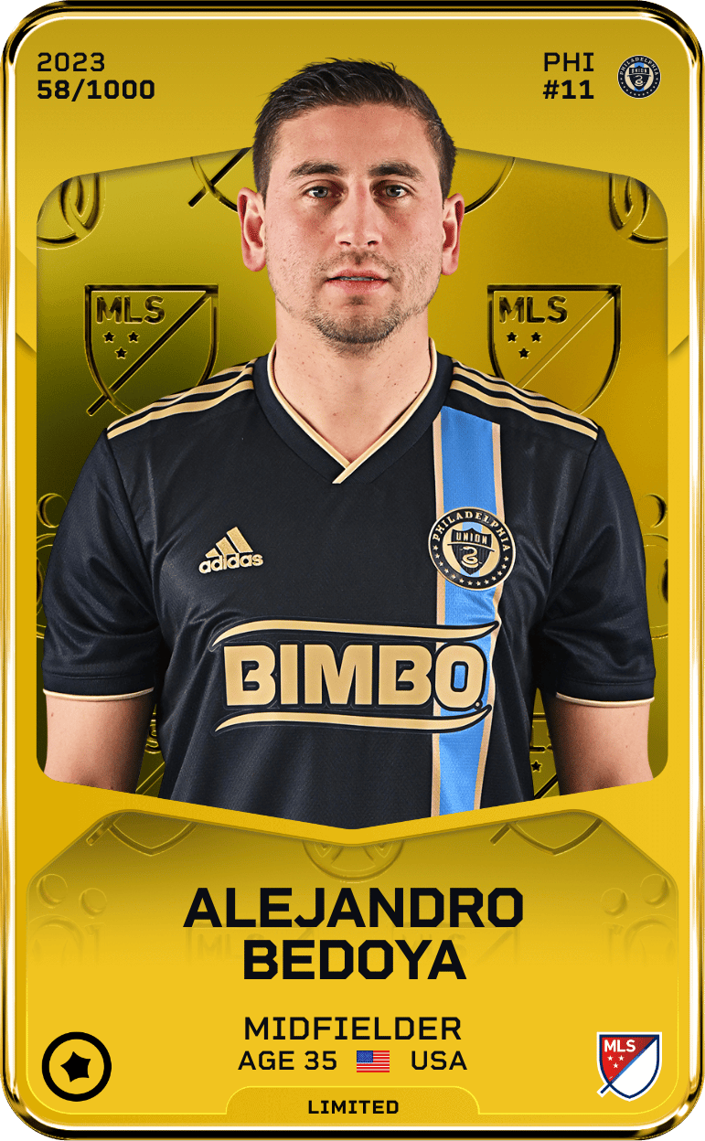 Alejandro Bedoya 2023-24 • Limited 58/1000