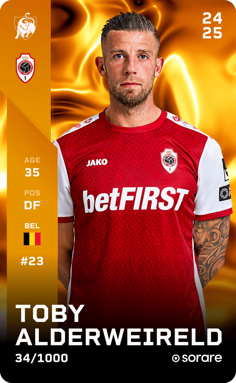 Toby Alderweireld 2024-25 • Limited 34/1000