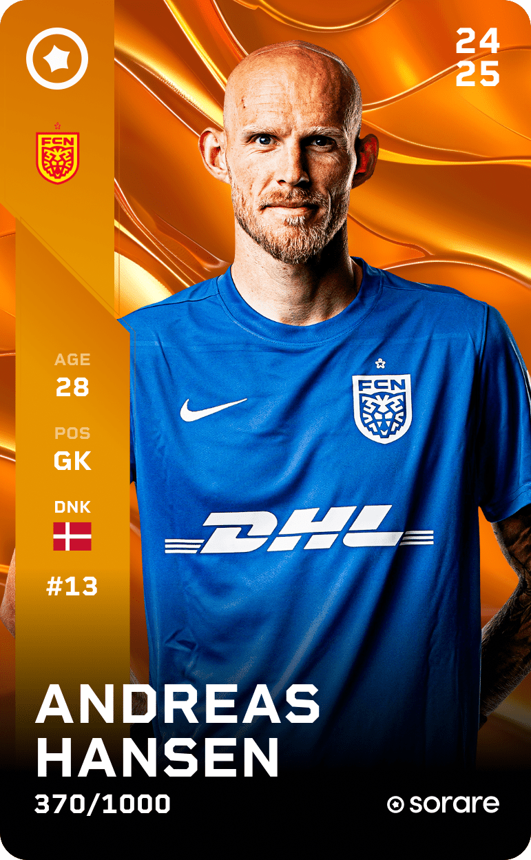 Andreas Hansen 2024-25 • Limited 370/1000