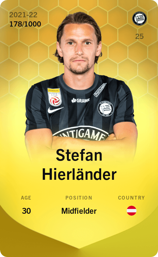 Stefan Hierländer 2021-22 • Limited 178/1000