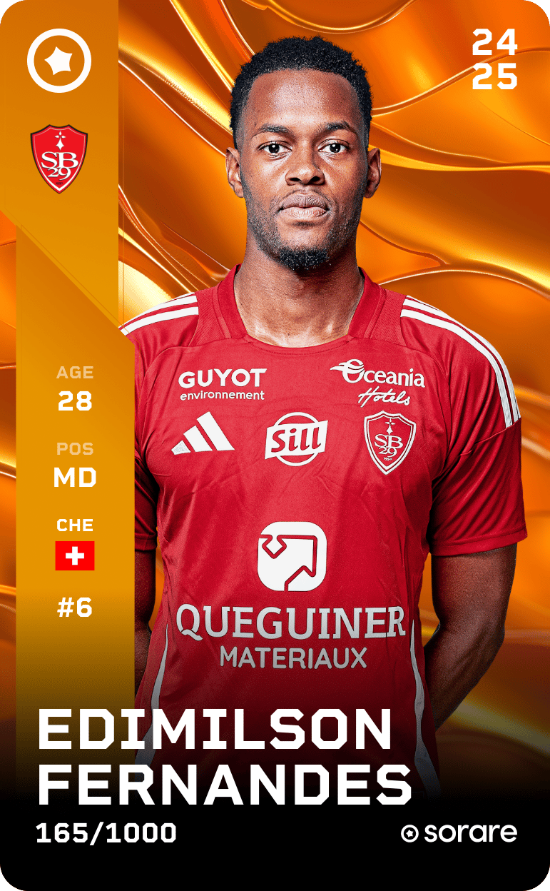 Edimilson Fernandes 2024-25 • Limited 165/1000