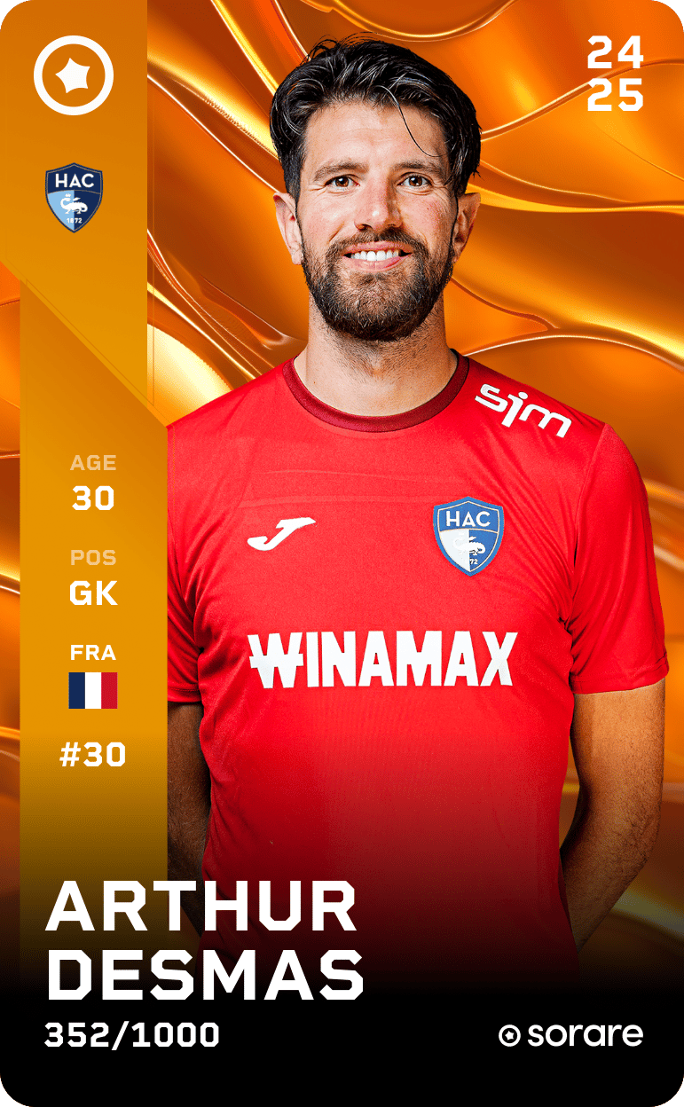Arthur Desmas 2024-25 • Limited 352/1000