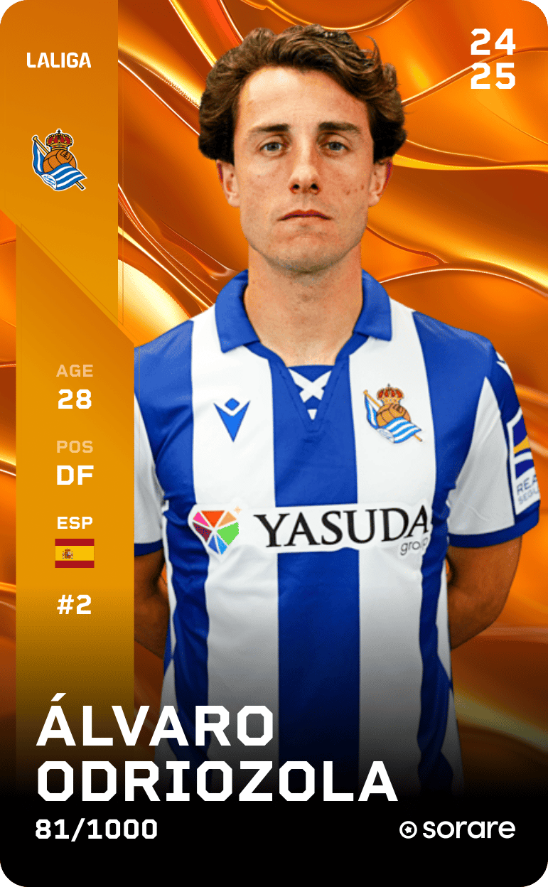 Odriozola 2024-25 • Limited 81/1000
