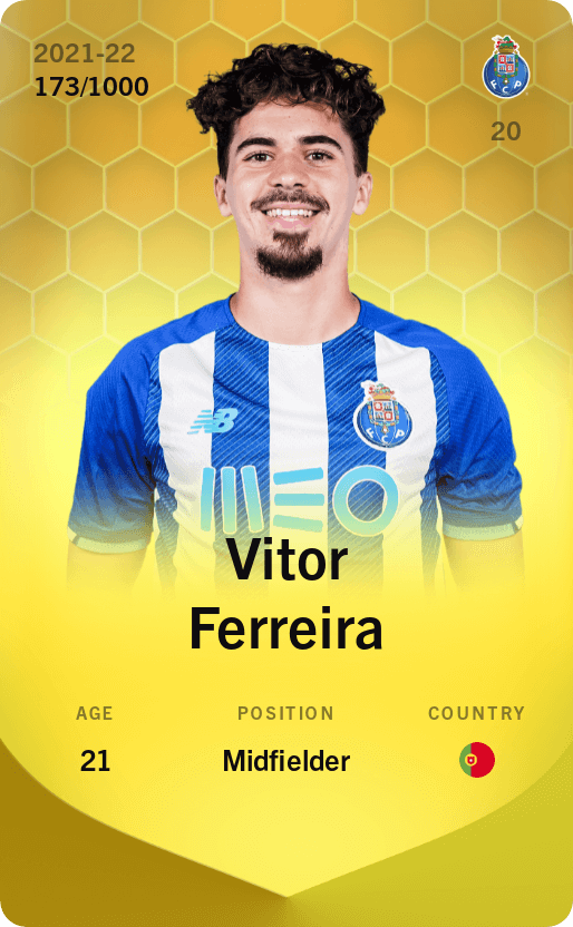 Vitor Ferreira 2021-22 • Limited 173/1000