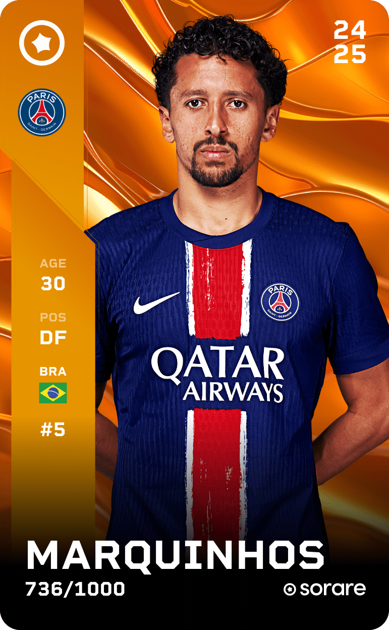 Marquinhos 2024-25 • Limited 736/1000