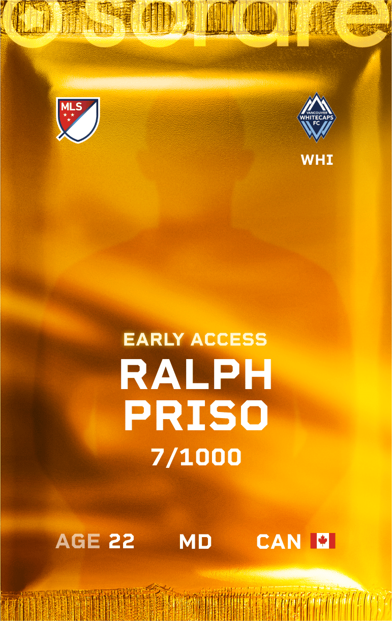 Ralph Priso 2025-26 • Limited 7/1000