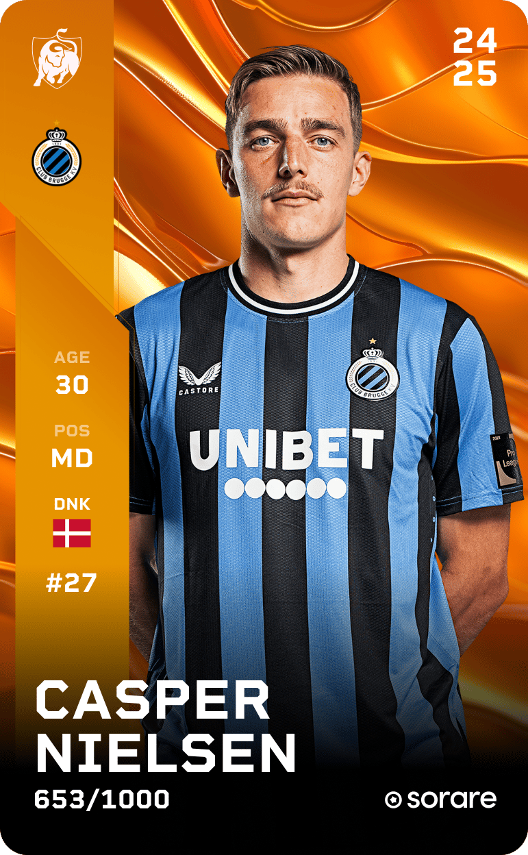 Casper Nielsen 2024-25 • Limited 653/1000