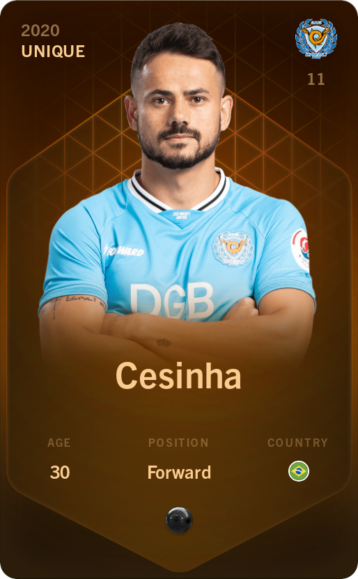 Sorare - Sorare Official - Cesinha 2020-21 • Unique - NFT # 96979971460852980592220407352810167050704311223418162736341860877463145585795