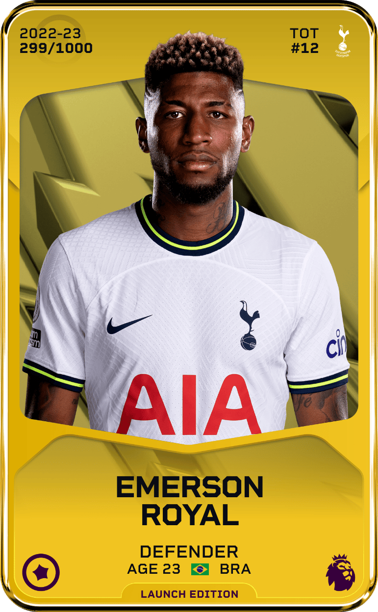 Emerson Royal 2022-23 • Limited 299/1000