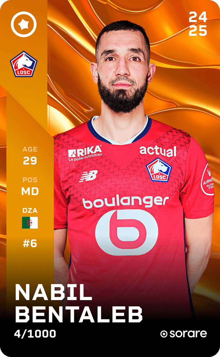Nabil Bentaleb 2024-25 • Limited 4/1000